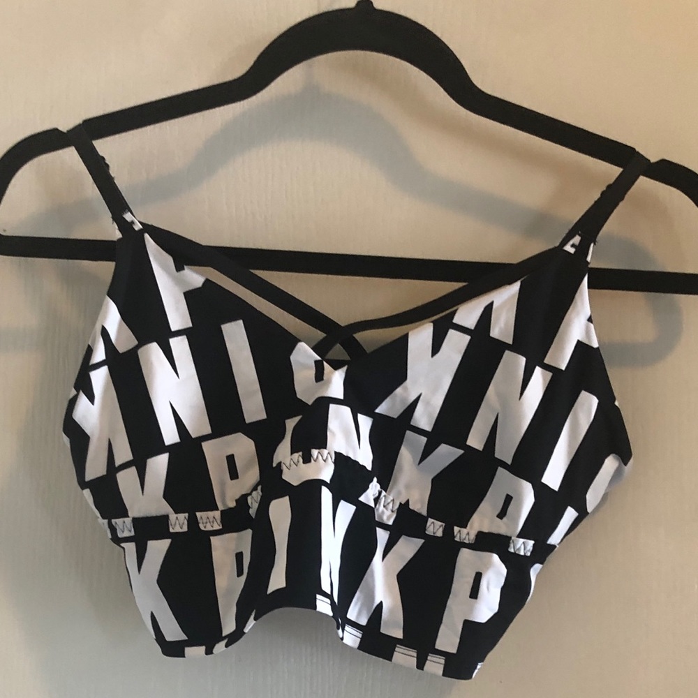 Pink brand Brallette used